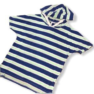 Victoria’s Secret Striped Hooded Shirt Size XS